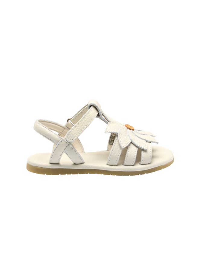 Donsje | iles fields sandals | daisy | off white leather