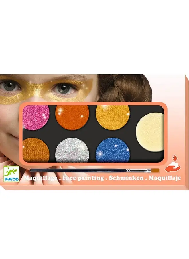 Djeco | schmink pallet | metallic