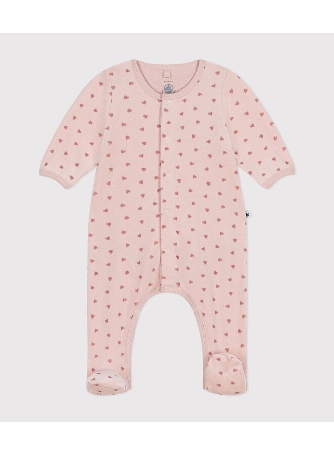 Petit Bateau | pyjama roze hartjes