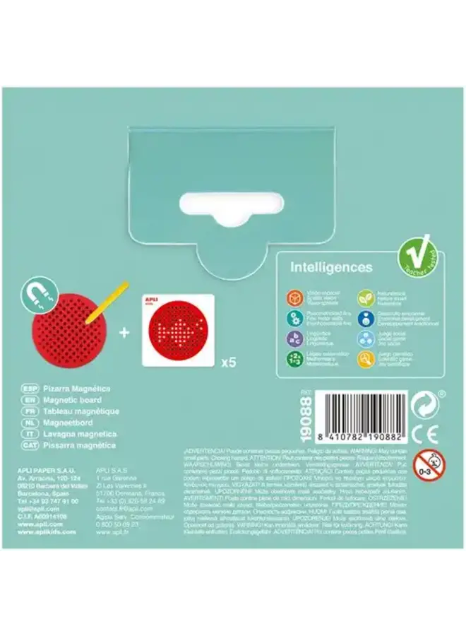 Apli | magneetbord rond mini