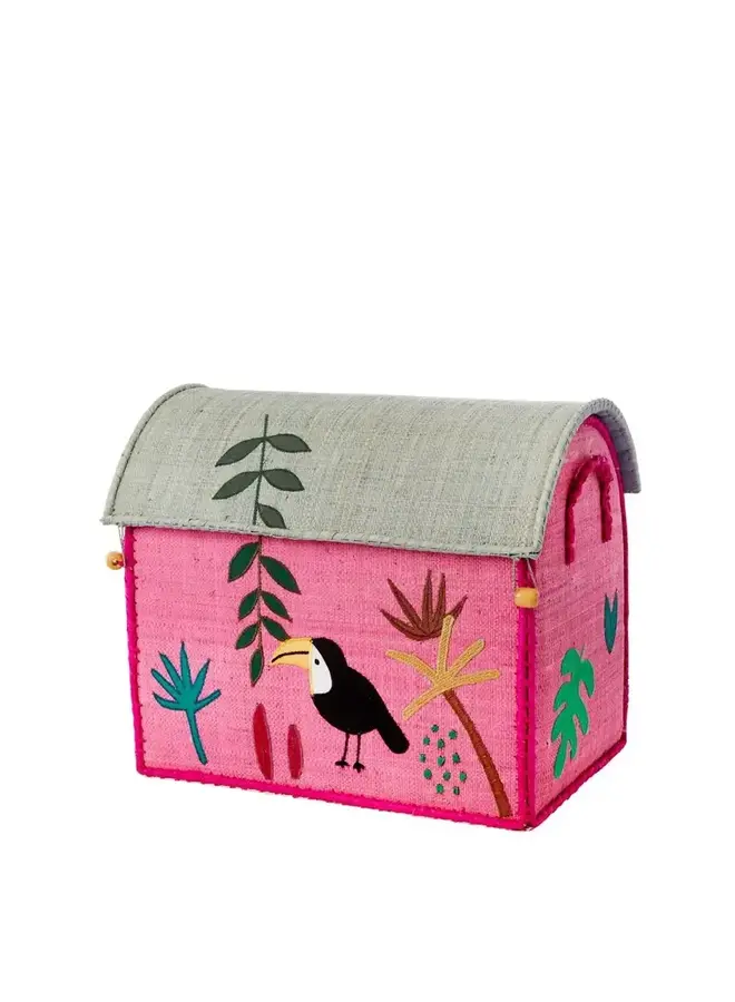 Rice | raffia basket | jungle theme | small