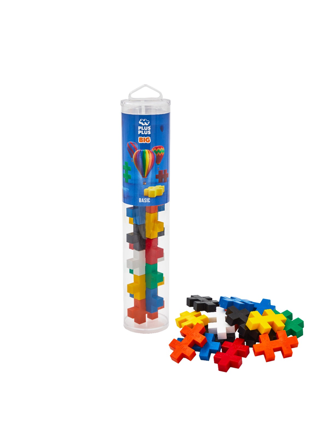 Plus-Plus | tube BIG | 15 stuks basic