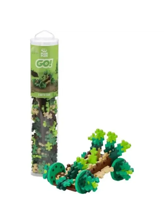 Plus-Plus | car tube 200 stuks | earth car