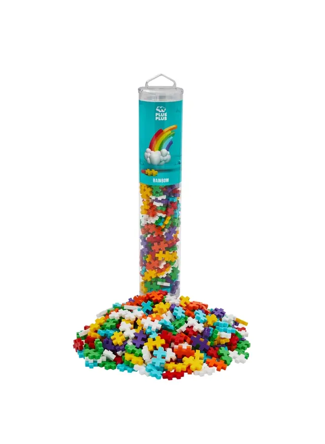Plus-Plus | tube 240 stuks | rainbow