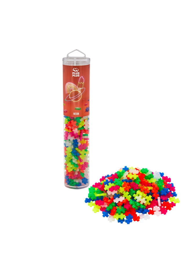 Plus-Plus | tube 240 stuks | neon