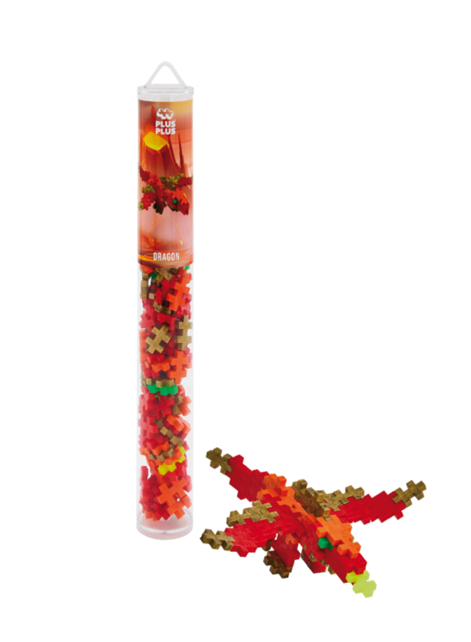 Plus-Plus | tube 100 stuks | draak