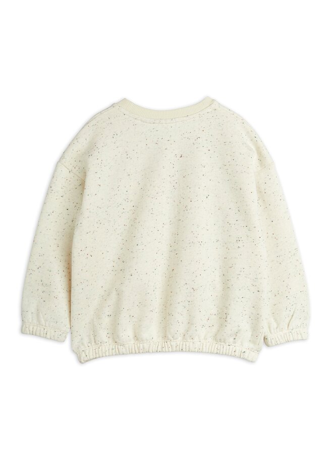 Mini Rodini | bird neps sweatshirt | offwhite