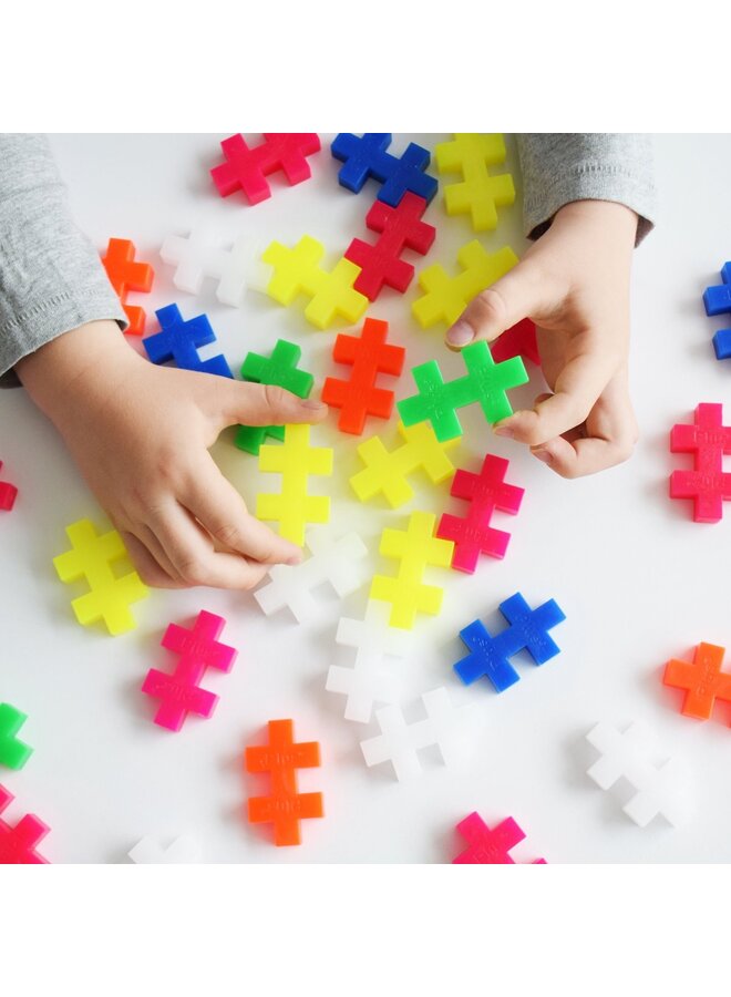 Plus-Plus | tube BIG | 15 stuks neon