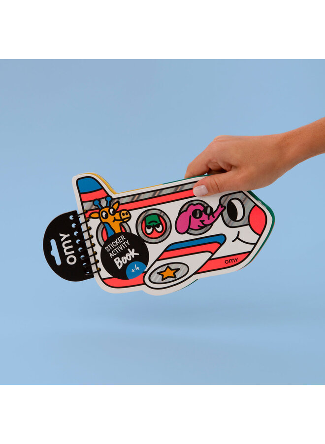 OMY | sticker activity book | vroom