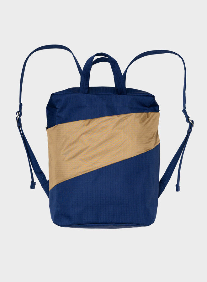 Susan Bijl | backpack | navy & camel