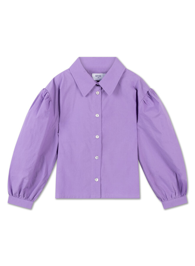 Repose | blouse | violet lavender