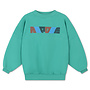 Repose | crewneck sweater | true emerald