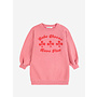 Bobo Choses | have fun sweatshirt dress | pink