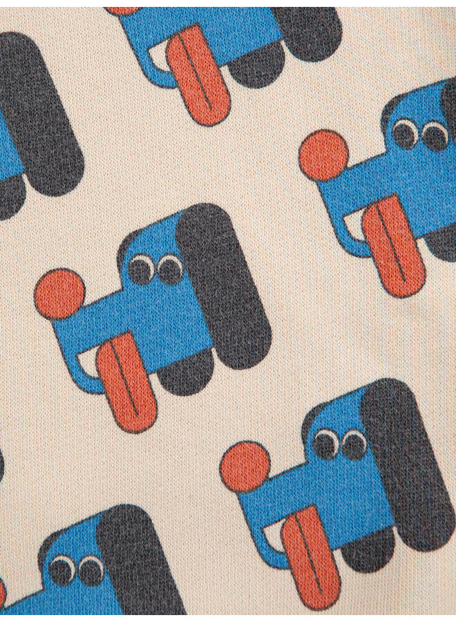 Bobo Choses | doggy mate all over sweatshirt | offwhite