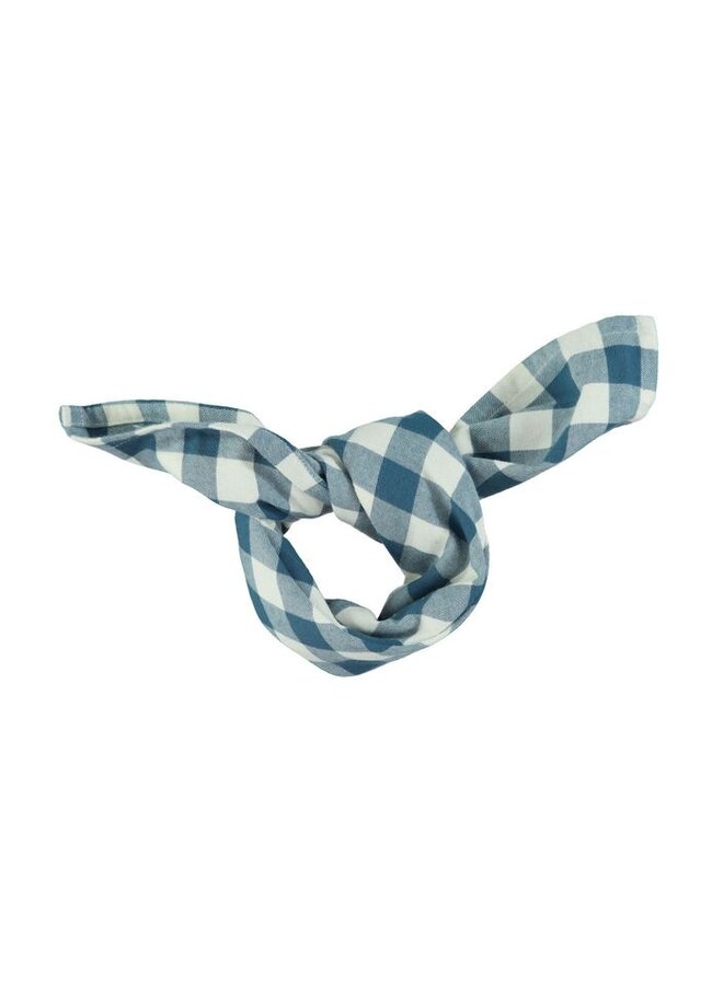 Piupiuchick | bandana | blue & white checkered