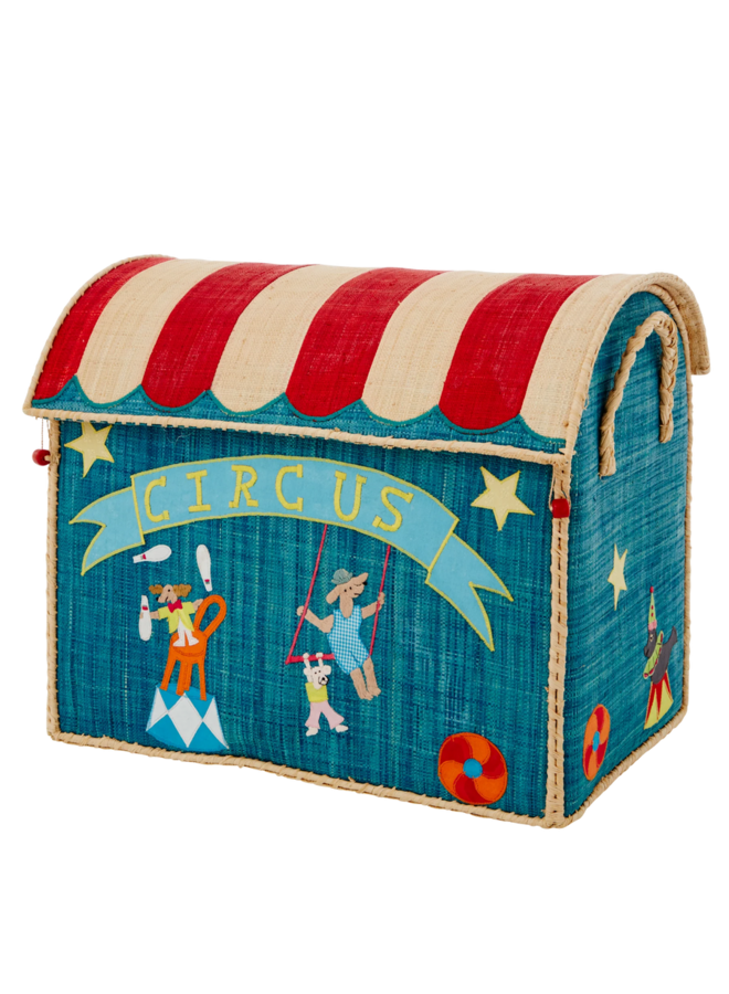 Rice | raffia basket | circus theme | large