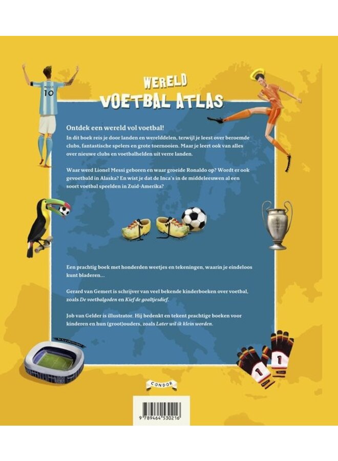 Boeken | wereld voetbal atlas | 8+