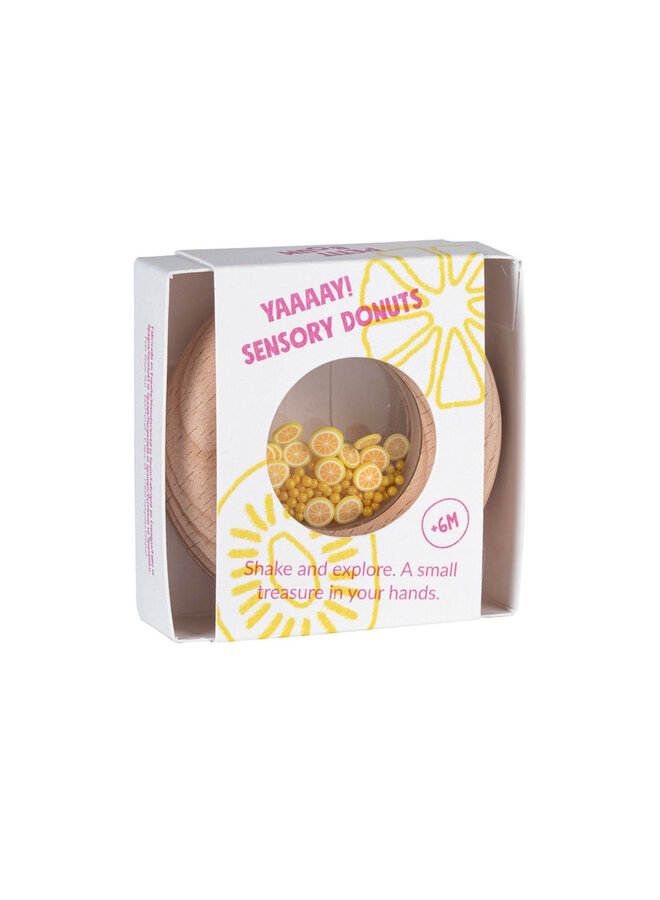 Petit Boum | sensory donut | lemons