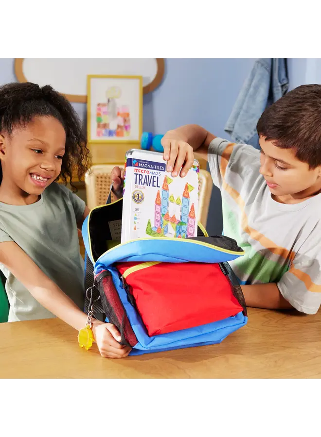 Magna-Tiles | travel set deluxe | 55 pieces