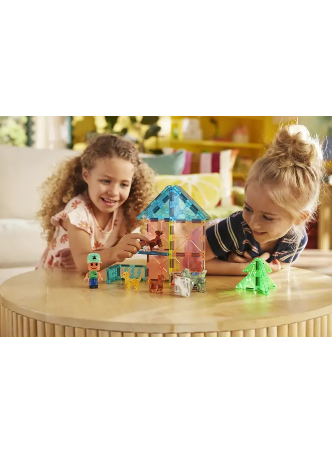 Magna-Tiles | puppy park | 27 pieces