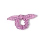 Nixnut | bow scrunchie | lila checkered