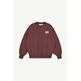 Main story | crew sweatshirt | burgundy fleece