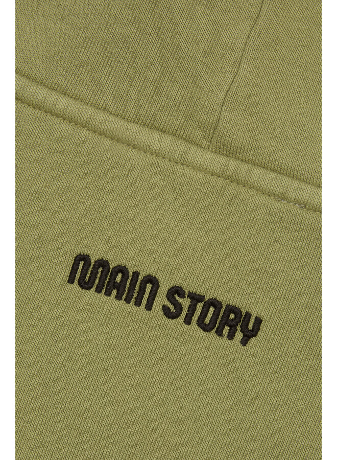 Main story | hooded sweater | sponge fleece