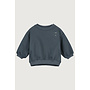 Gray Label | baby dropped shoulder sweater gots | new fit | blue grey