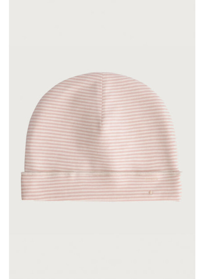 Gray Label | baby beanie gots | faded pink - cream