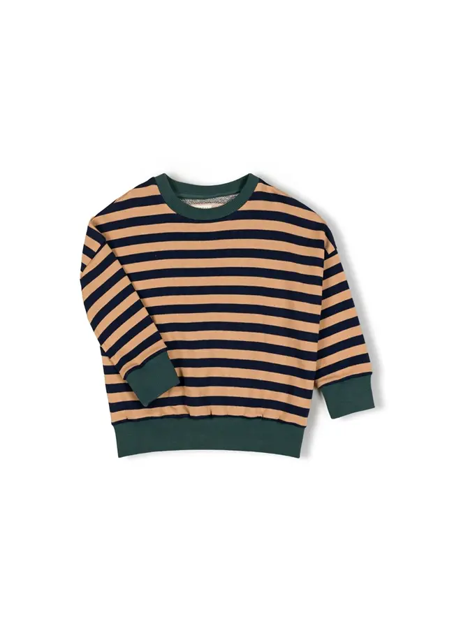 Nixnut | rel sweater | navy stripe