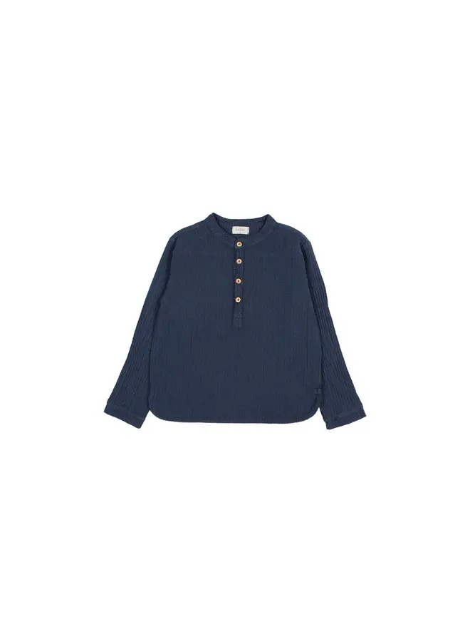 Buho | kurta shirt | navy