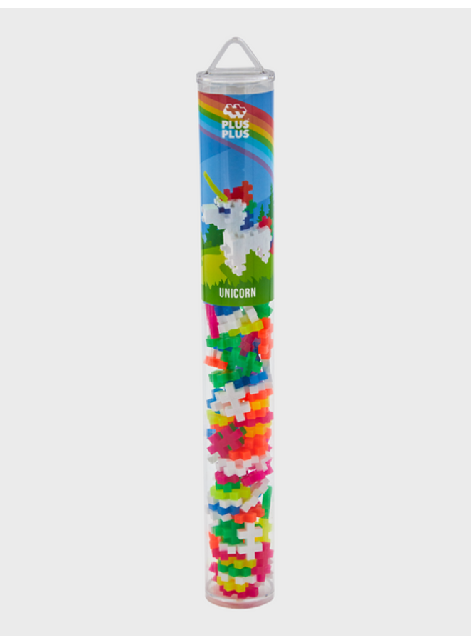 Plus-Plus | tube 100 stuks | eenhoorn