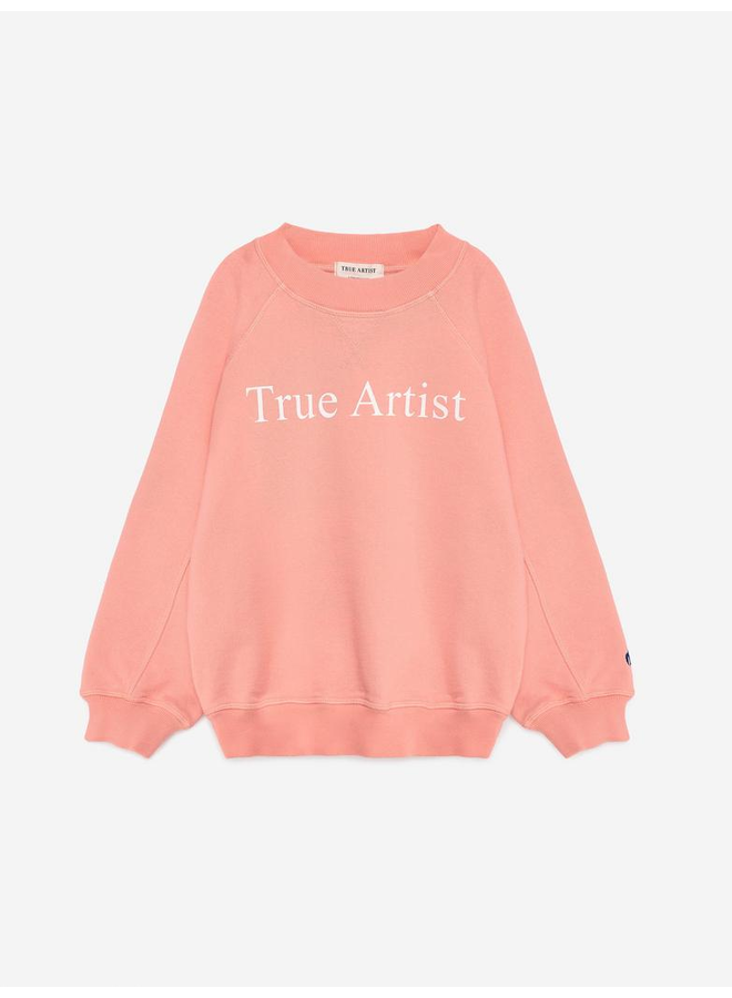 True Artist | sweatshirt n01 | pink peach