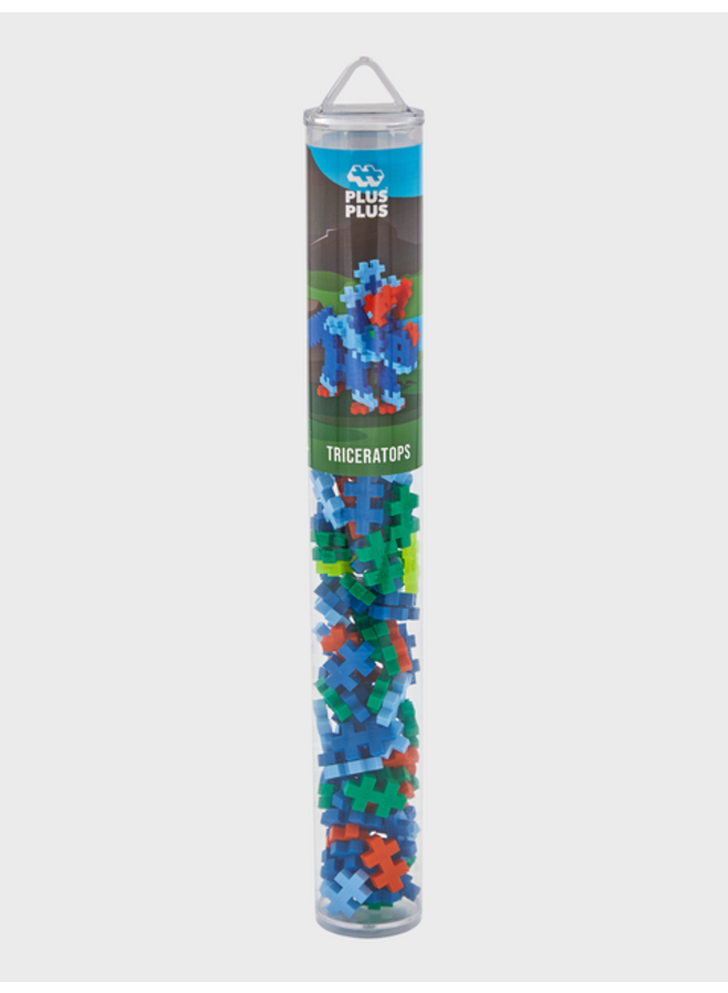 Plus-Plus | tube 100 stuks | triceratops