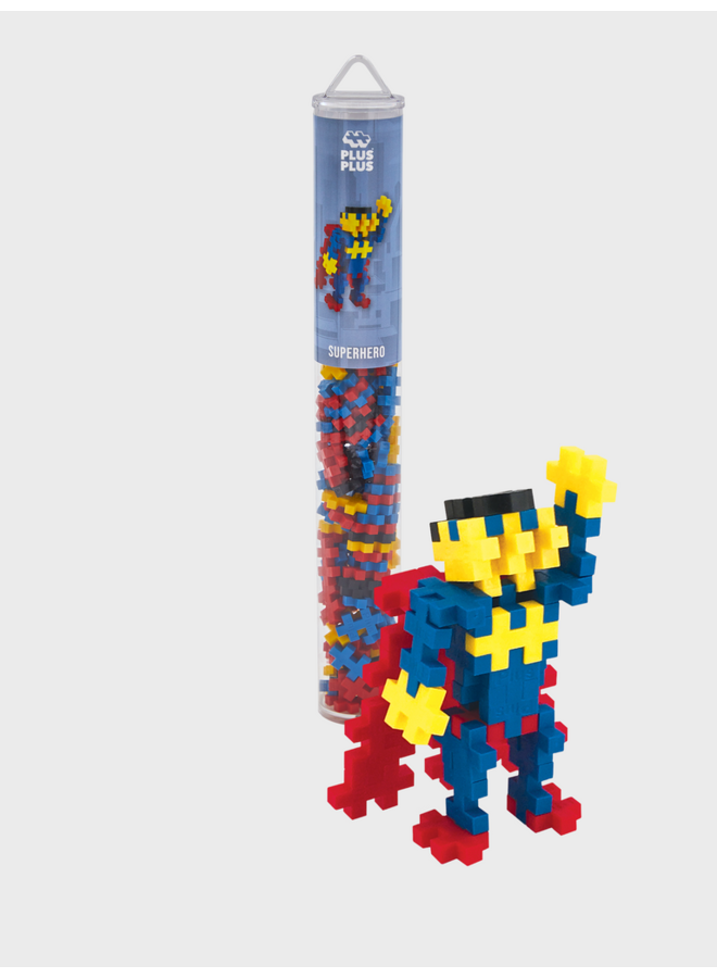 Plus-Plus | tube 100 stuks | superhero