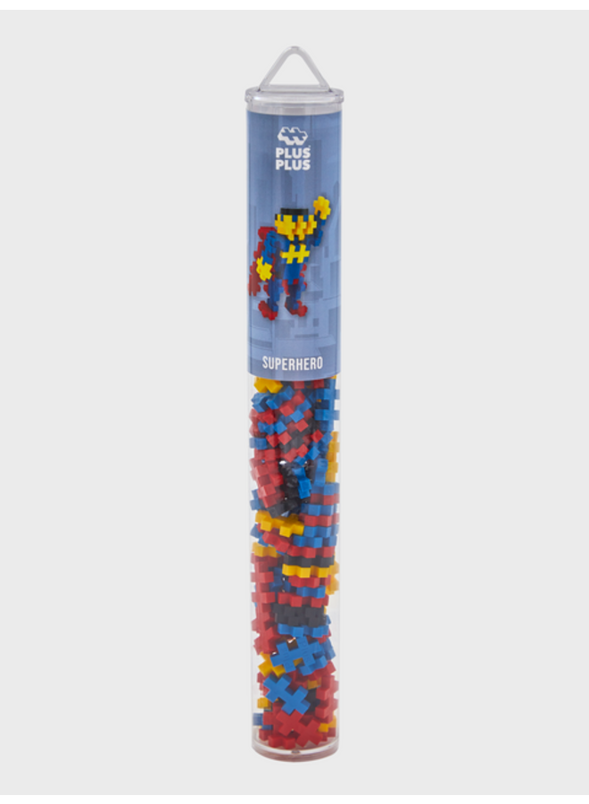 Plus-Plus | tube 100 stuks | superhero