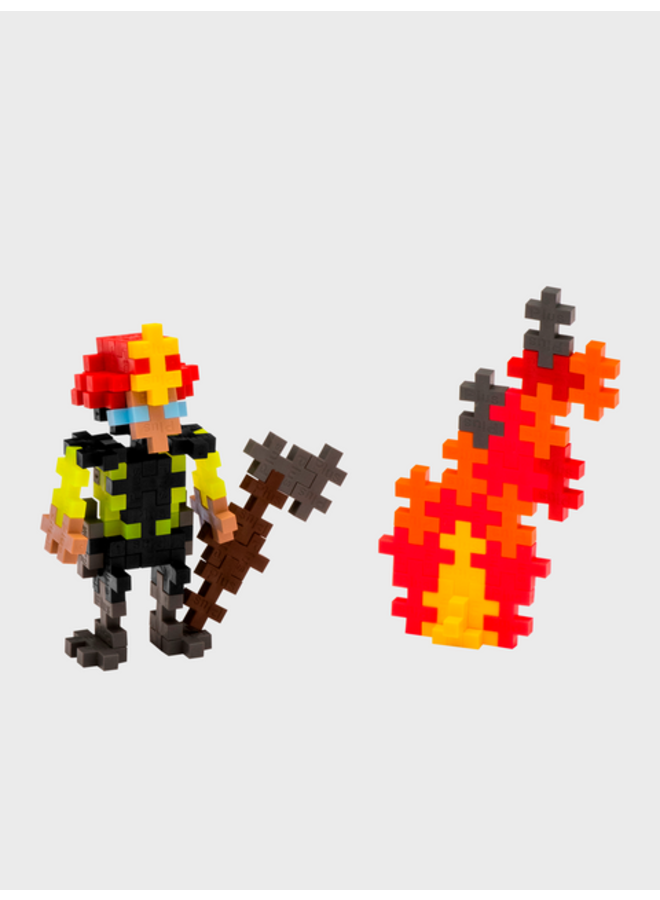 Plus-Plus | tube 100 stuks | brandweer