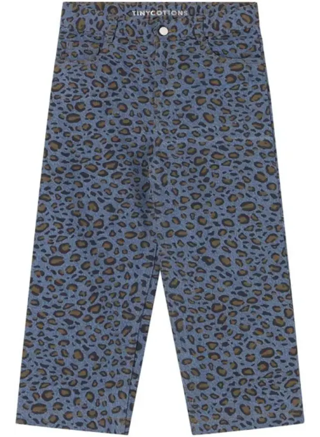 Tinycottons | animal print jeans