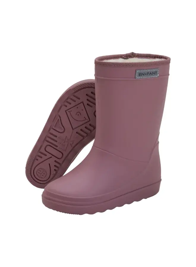 En Fant | thermo boots | rose taupe