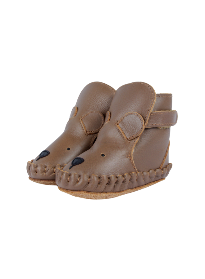 Donsje | kapi classic booties | bear | cognac classic leather