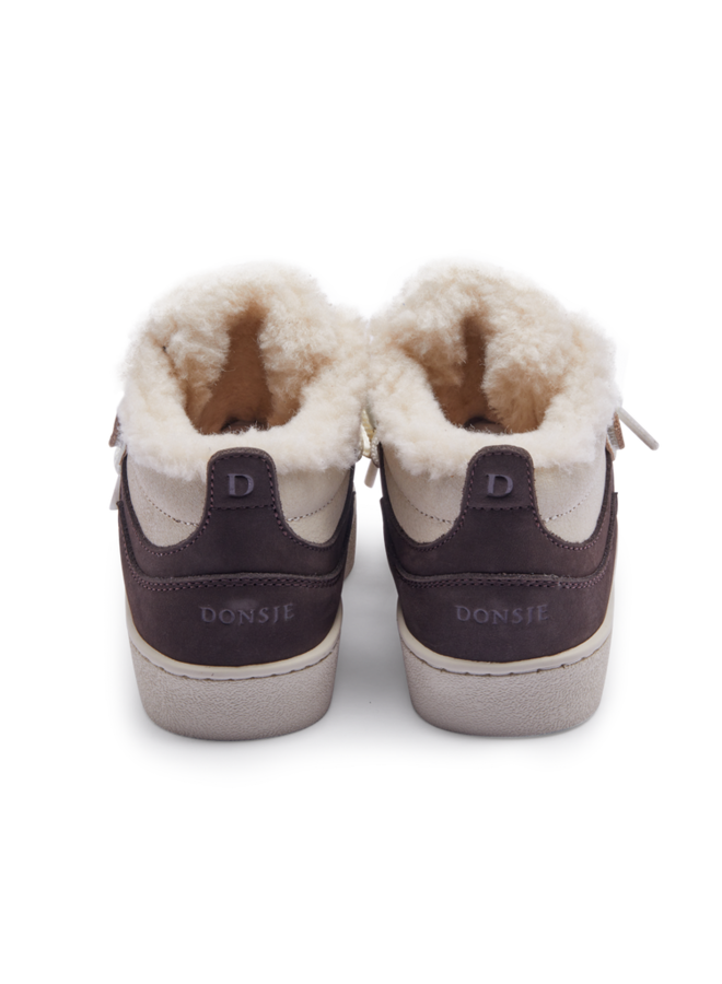 Donsje | sicco sneakers | dark brown nubuck