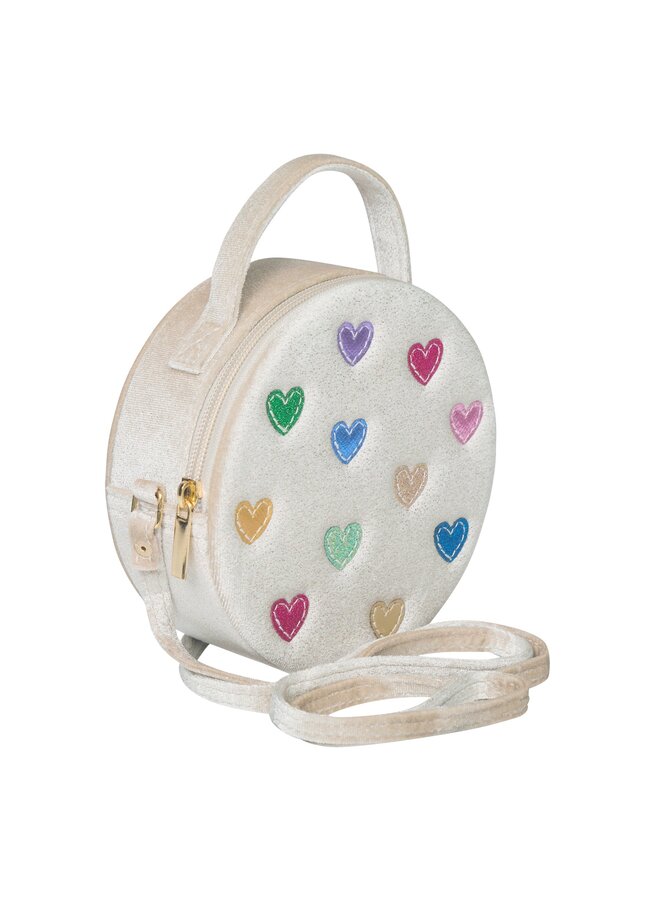 Mimi & Lula | jazzy hearts velvet bag