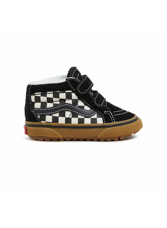 Vans | toddler | mte sk8-mid | checkerboard black