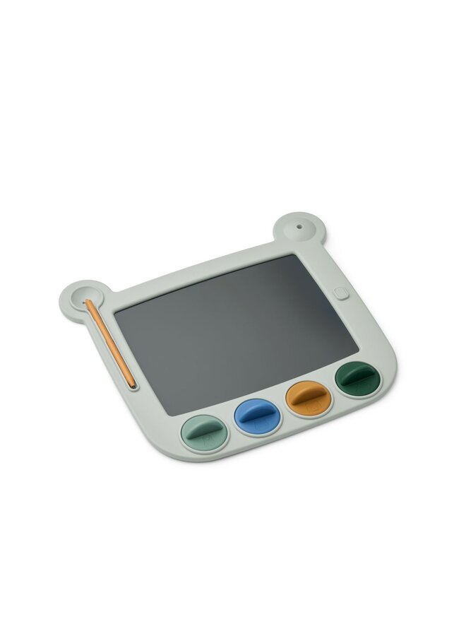 Liewood | venzora magic drawing board w stamps | dove blue