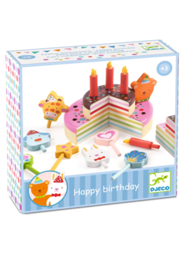 Djeco | imitatie | happy birthday