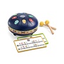 Djeco | metal drum | blauw