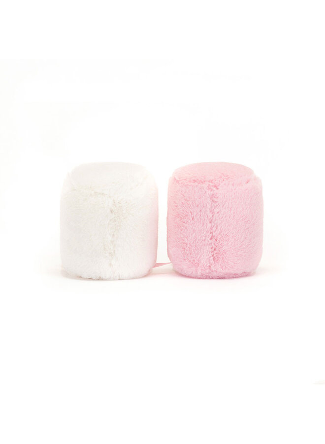 Jellycat | amuseables pink and white marshmallows