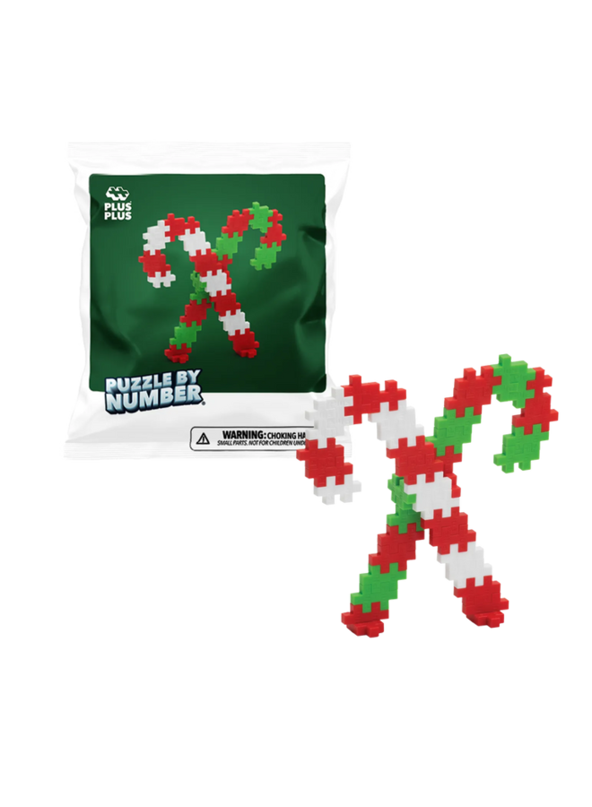 Plus-Plus | christmas decor | canes