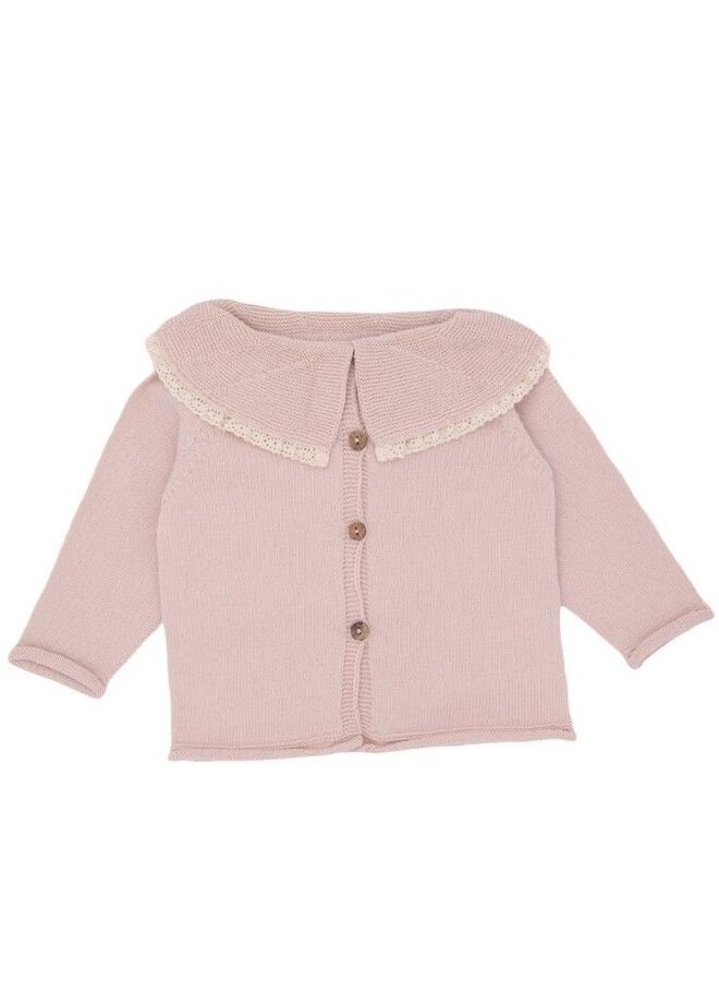 Li & Me | knit cardigan | light pink