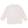 Li & Me | ribs cross knit sweater | cream